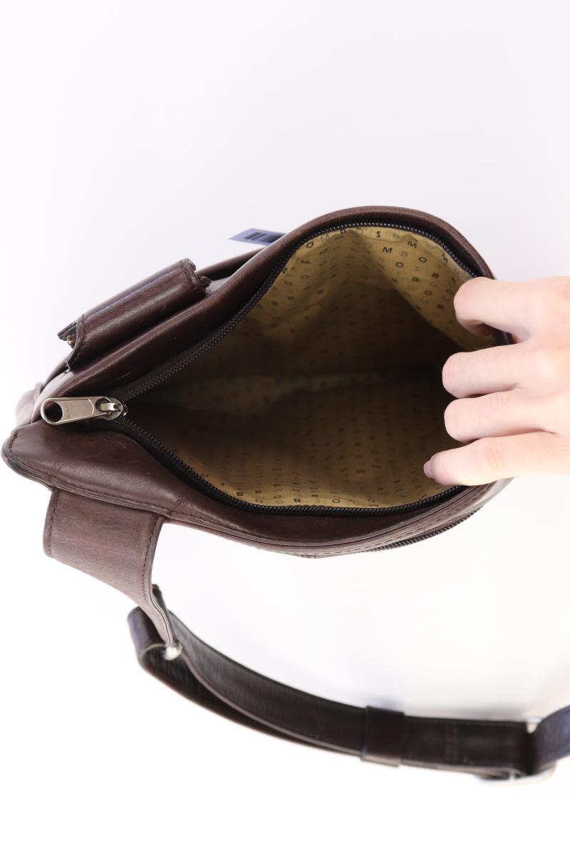 Bosboom Umhängetasche braun aus Leder