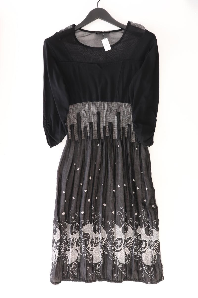 Wearhouse Abendkleid Gr. L 3/4 Ärmel schwarz aus Polyester