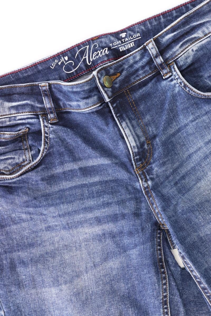 Tom Tailor Straight Jeans Gr. W31 blau aus Baumwolle
