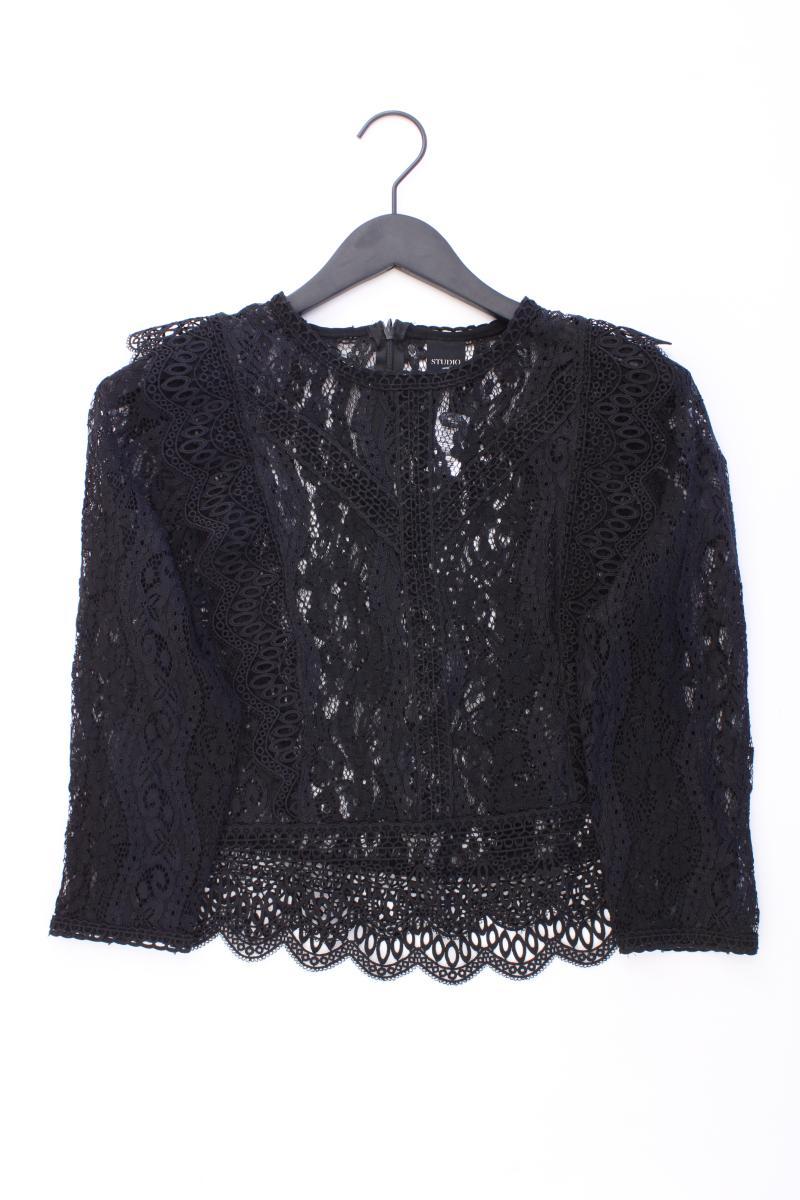 Studio Only Spitzenbluse Gr. 38 neuwertig Langarm schwarz