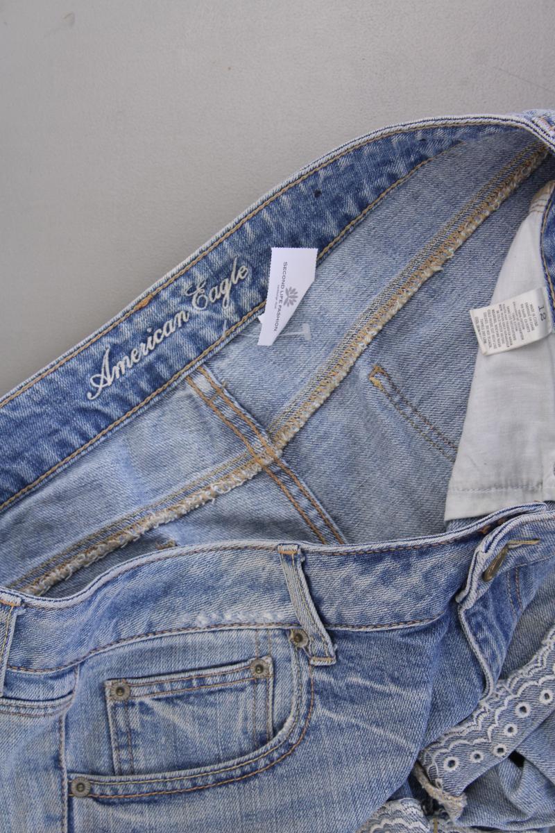 American Eagle Outfitters Jeansshorts Gr. US 12 (XL) blau aus Baumwolle