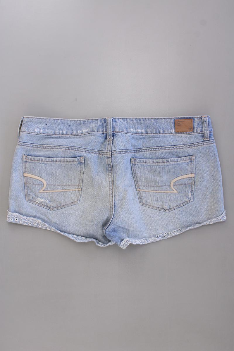 American Eagle Outfitters Jeansshorts Gr. US 12 (XL) blau aus Baumwolle