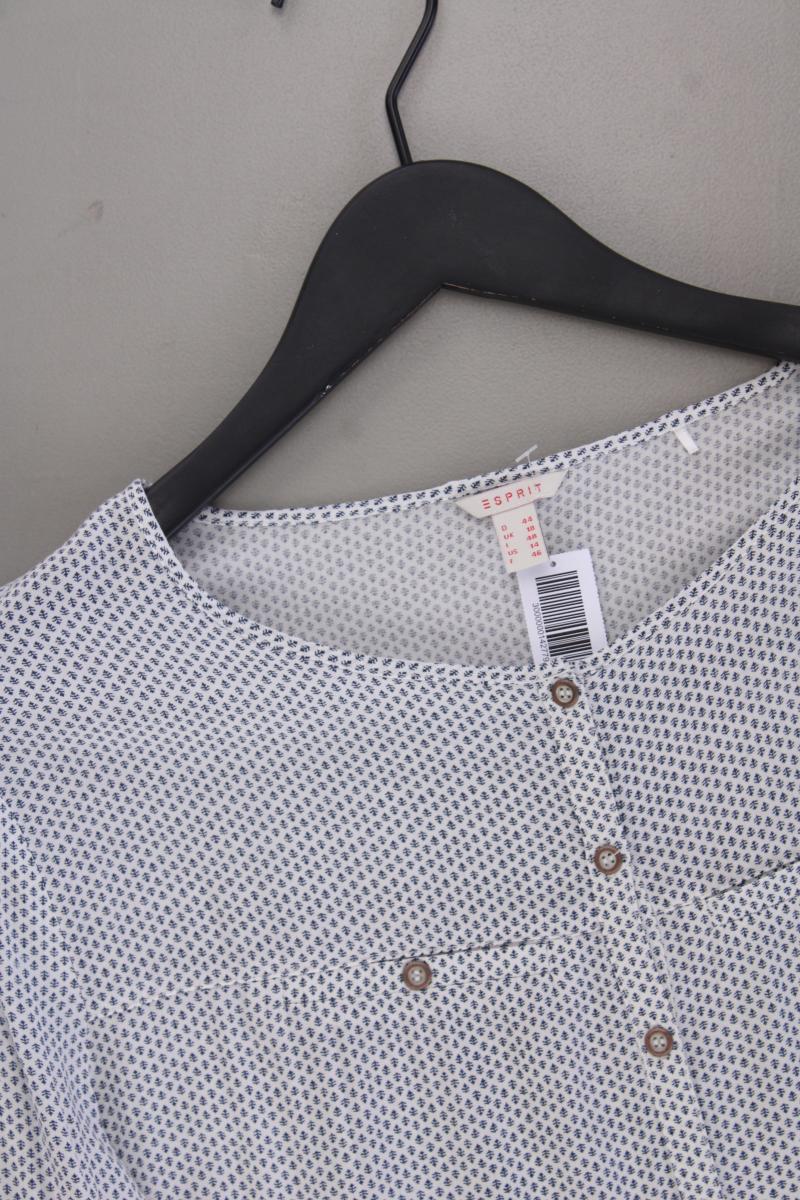 Esprit Langarmbluse Gr. 44 creme