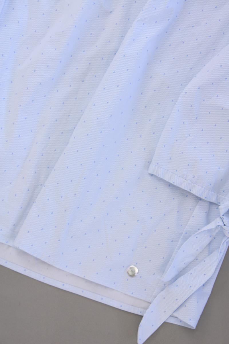 s.Oliver Classic Bluse Gr. 36 neuwertig 3/4 Ärmel blau aus Baumwolle