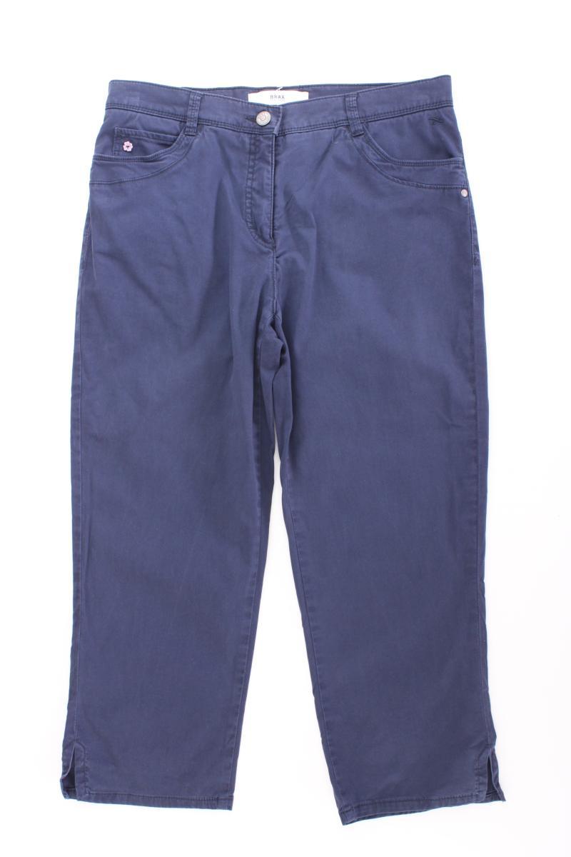Brax 7/8 Hose Gr. 36 blau aus Baumwolle