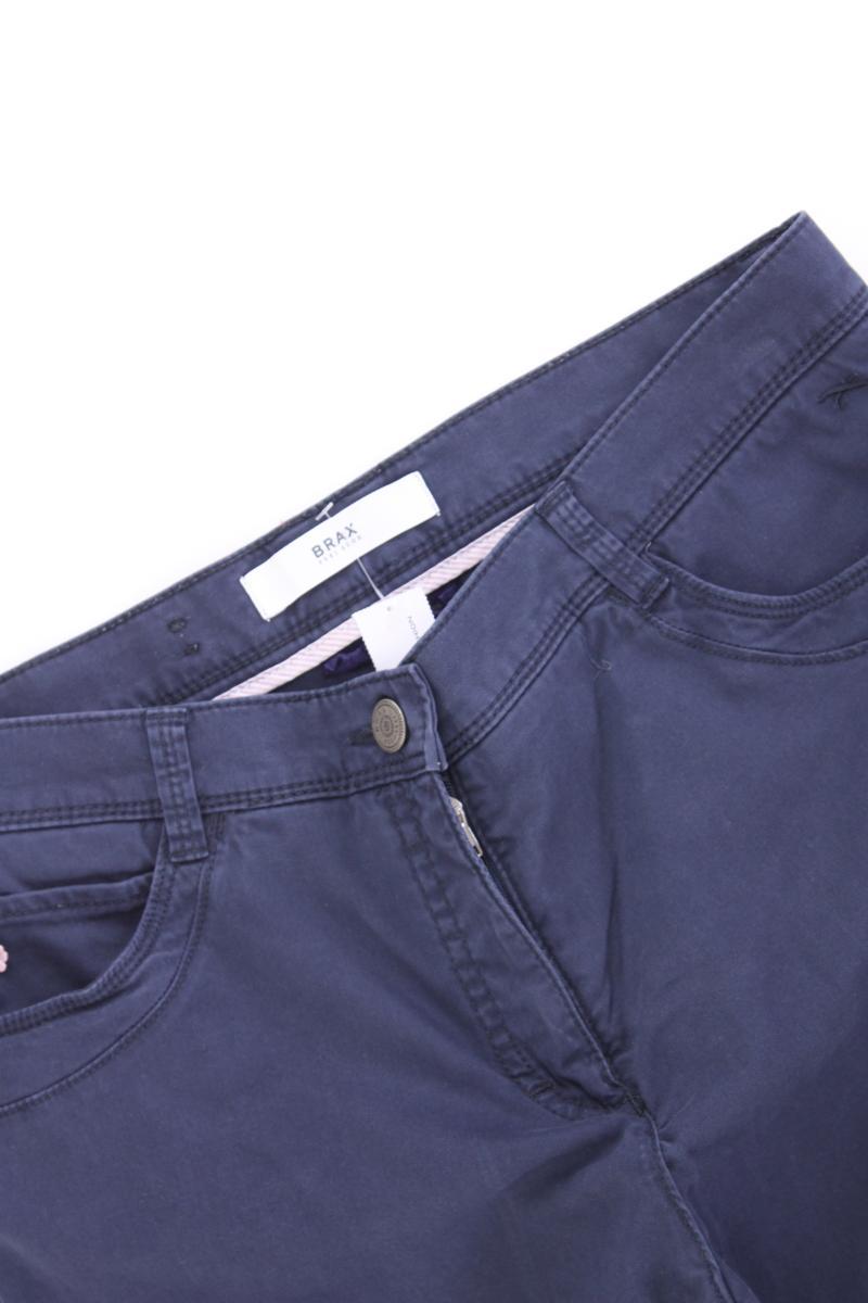 Brax 7/8 Hose Gr. 36 blau aus Baumwolle