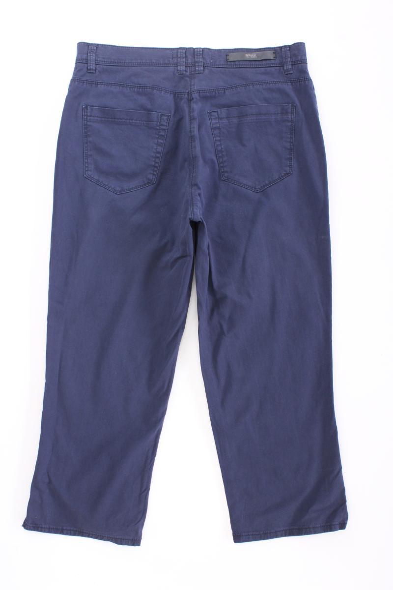 Brax 7/8 Hose Gr. 36 blau aus Baumwolle
