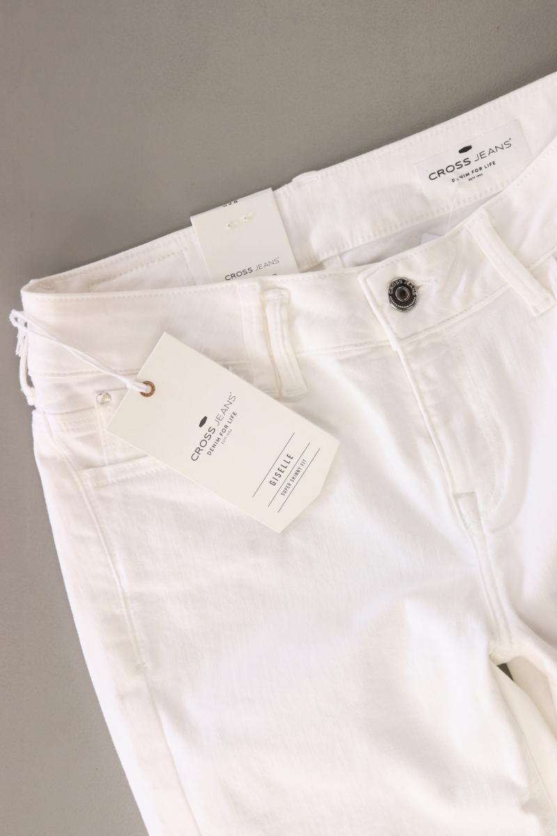 Cross Jeans Straight Jeans Gr. W28 neu mit Etikett weiß aus Baumwolle