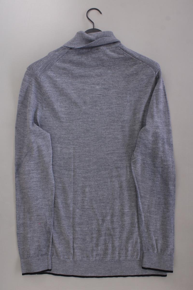 s.Oliver Rollkragenpullover für Herren Gr. XXL grau aus Wolle