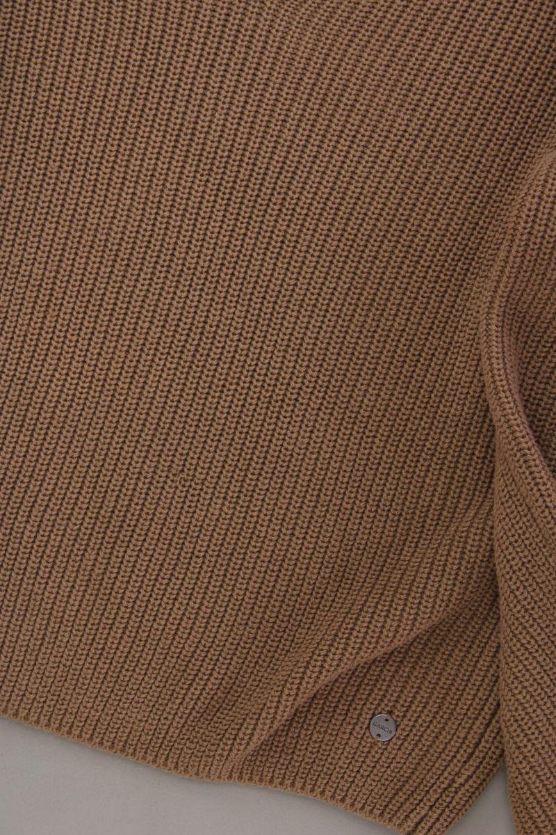 Garcia Jeans Grobstrickpullover Gr. XS braun aus Baumwolle
