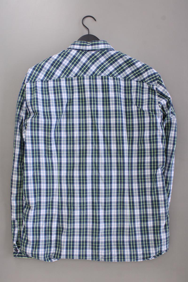 Tom Tailor Karohemd für Herren Gr. XXL kariert Langarm mehrfarbig aus Baumwolle