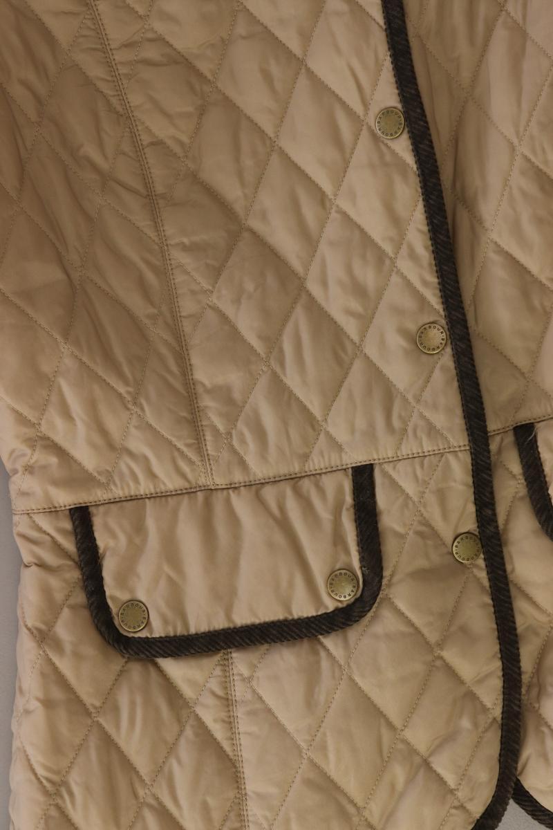 Barbour Steppjacke Gr. 40 creme aus Polyamid