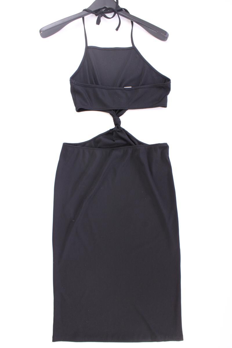 United Colors of Benetton Kleid mit Cut Outs Gr. M neuwertig Träger schwarz