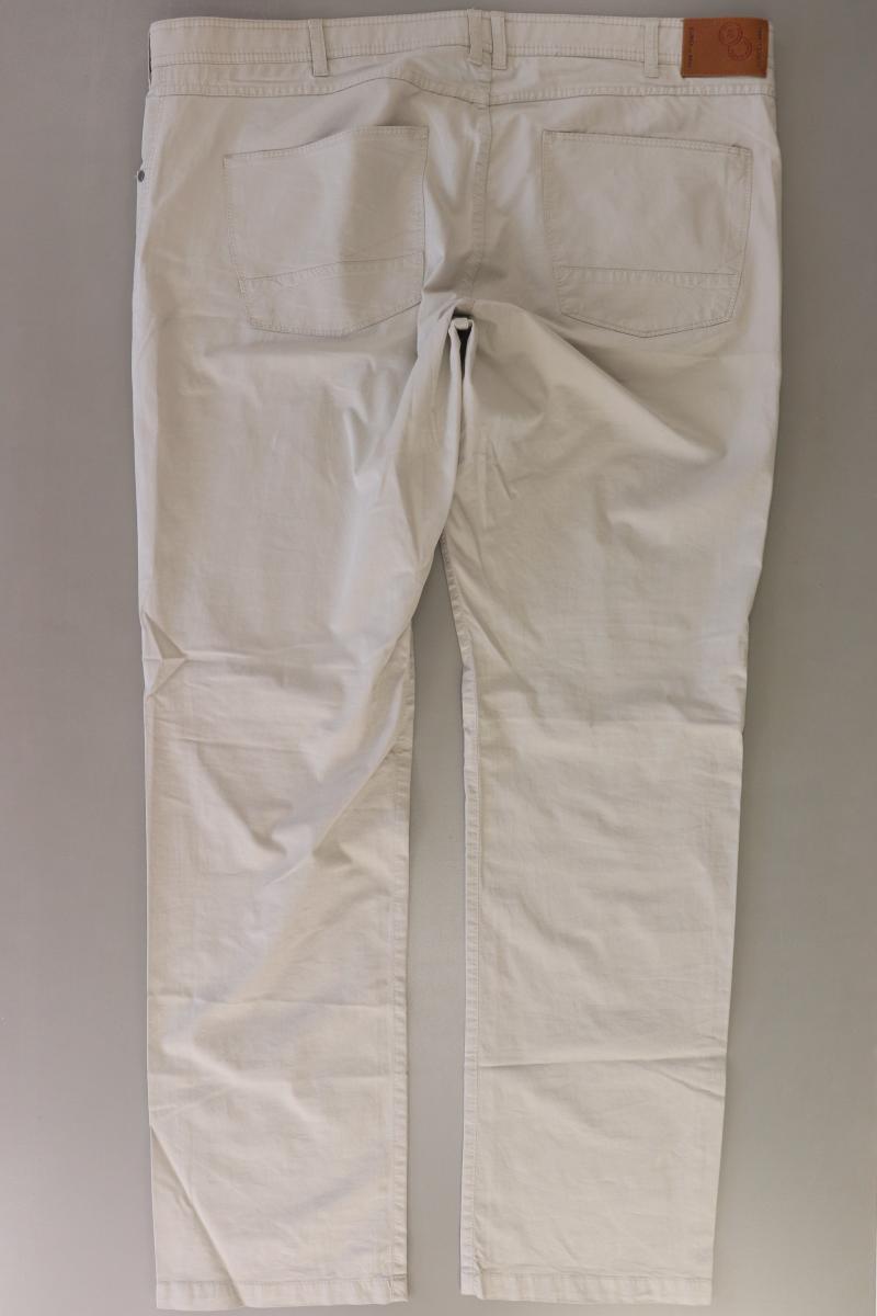 Brax Five-Pocket-Hose für Herren Gr. 58 creme aus Baumwolle