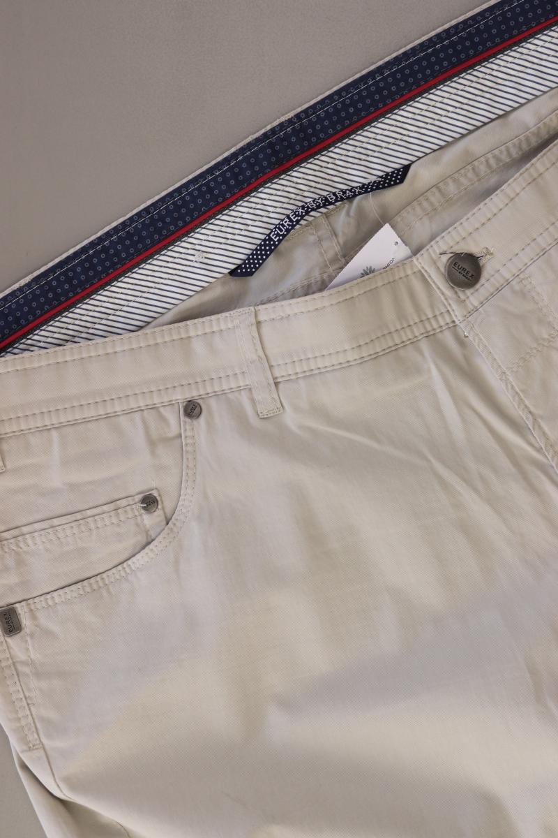 Brax Five-Pocket-Hose für Herren Gr. 58 creme aus Baumwolle