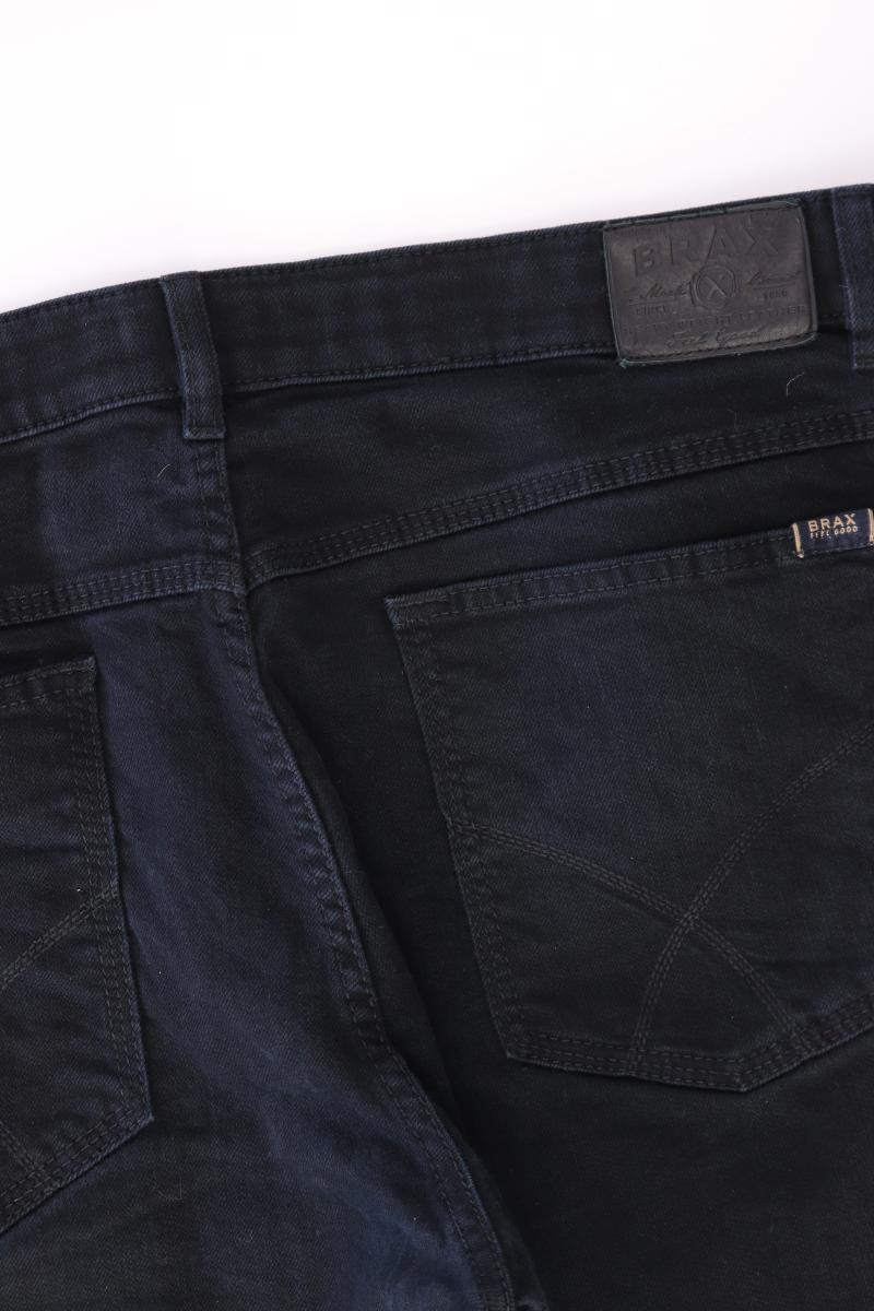 Brax Straight Jeans für Herren Gr. 58 schwarz aus Baumwolle
