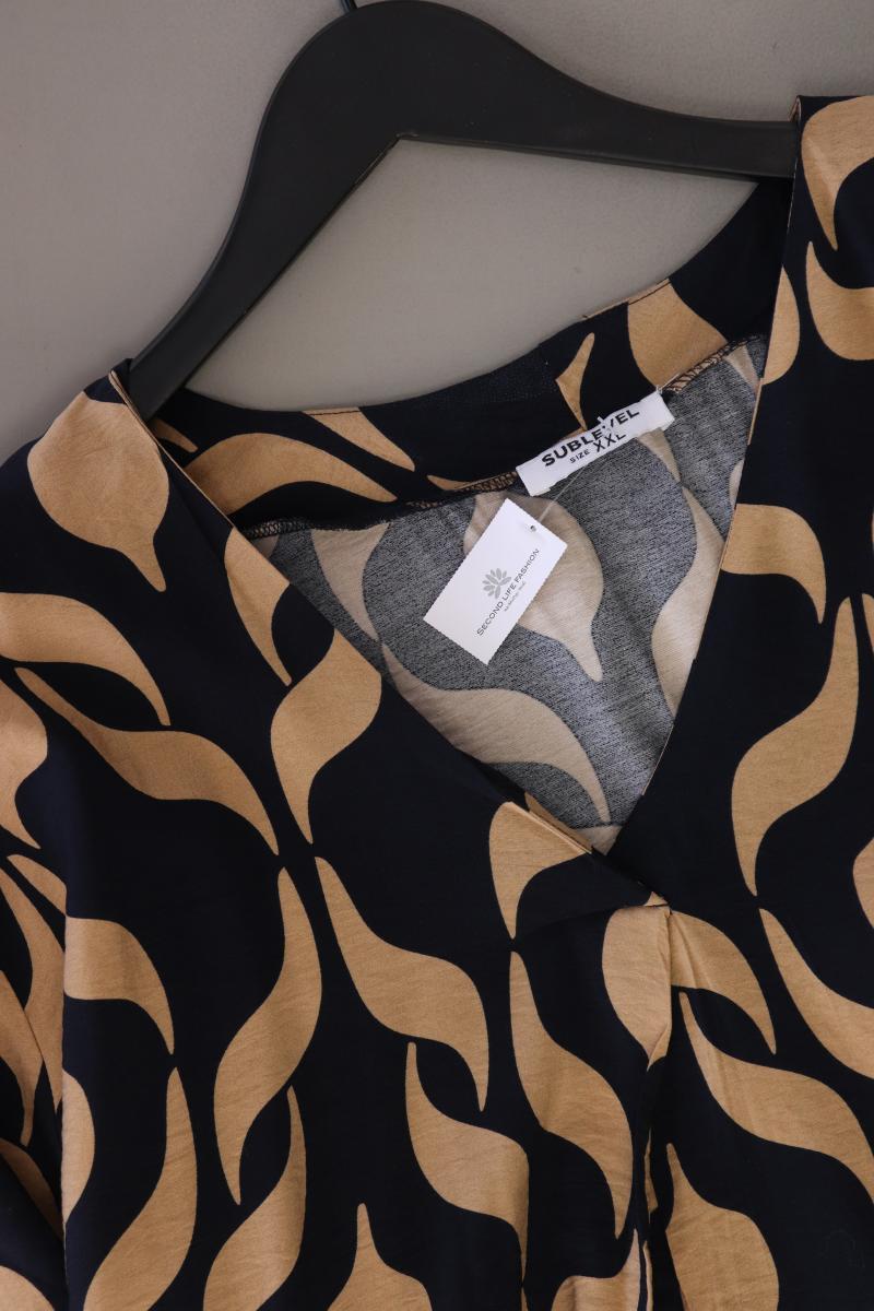 Sublevel Regular Tunika Gr. XXL braun aus Viskose
