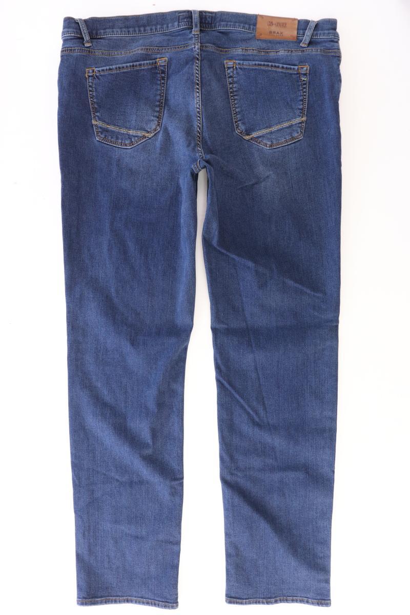 Brax Straight Jeans für Herren Gr. 58 blau aus Baumwolle