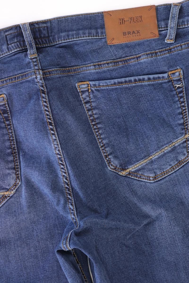 Brax Straight Jeans für Herren Gr. 58 blau aus Baumwolle
