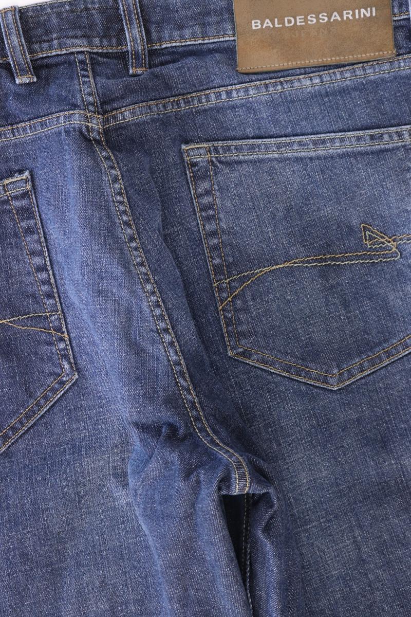 BALDESSARINI Straight Jeans für Herren Gr. 58 blau aus Baumwolle