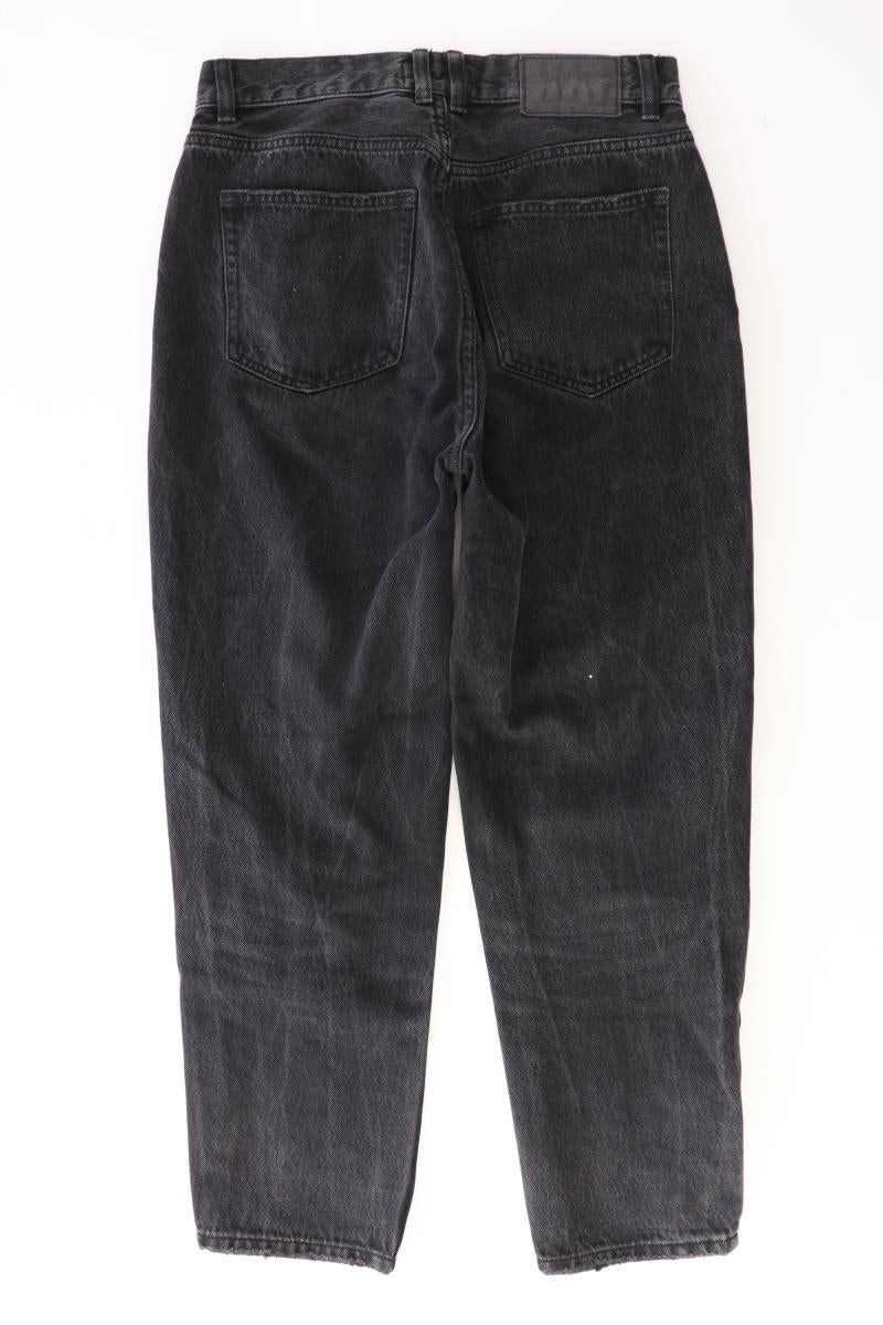 Pull&Bear Mom Jeans Gr. 40 schwarz aus Baumwolle