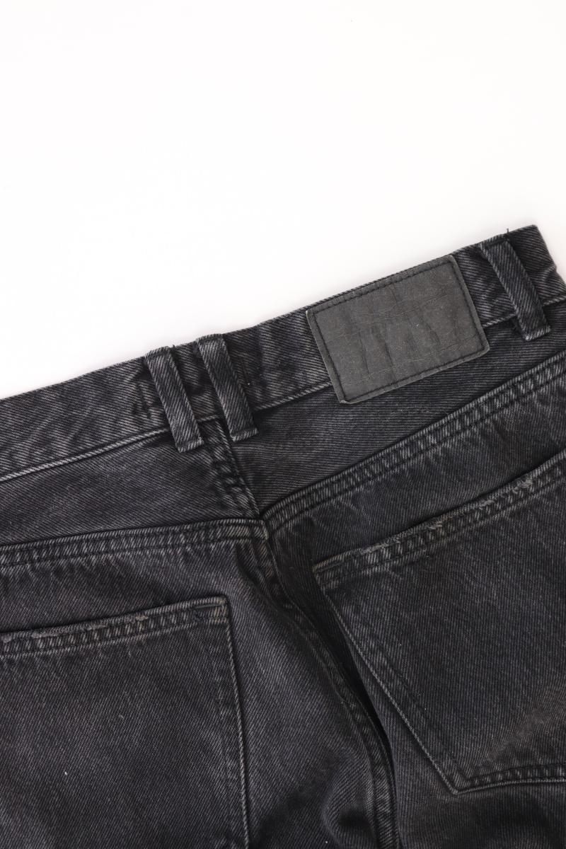 Pull&Bear Mom Jeans Gr. 40 schwarz aus Baumwolle