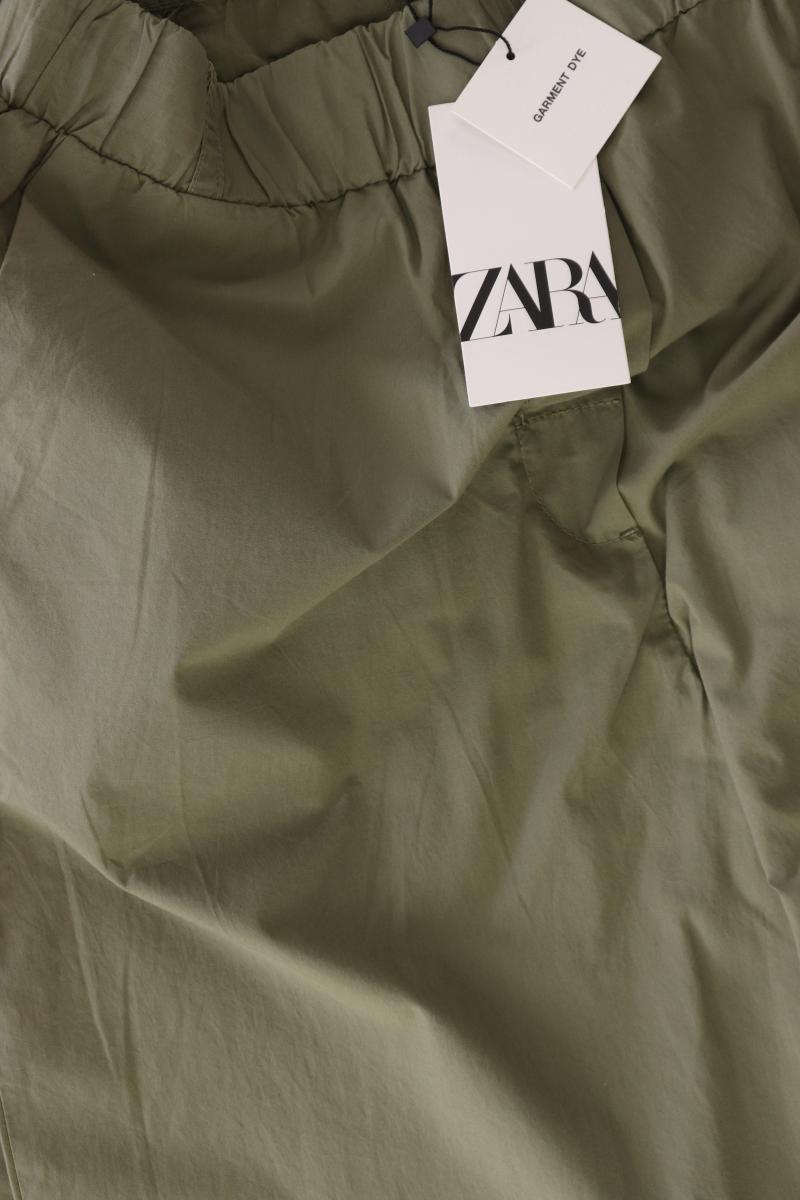 Zara Stoffhose Gr. L neu mit Etikett Neupreis: 39,99€! olivgrün aus Baumwolle