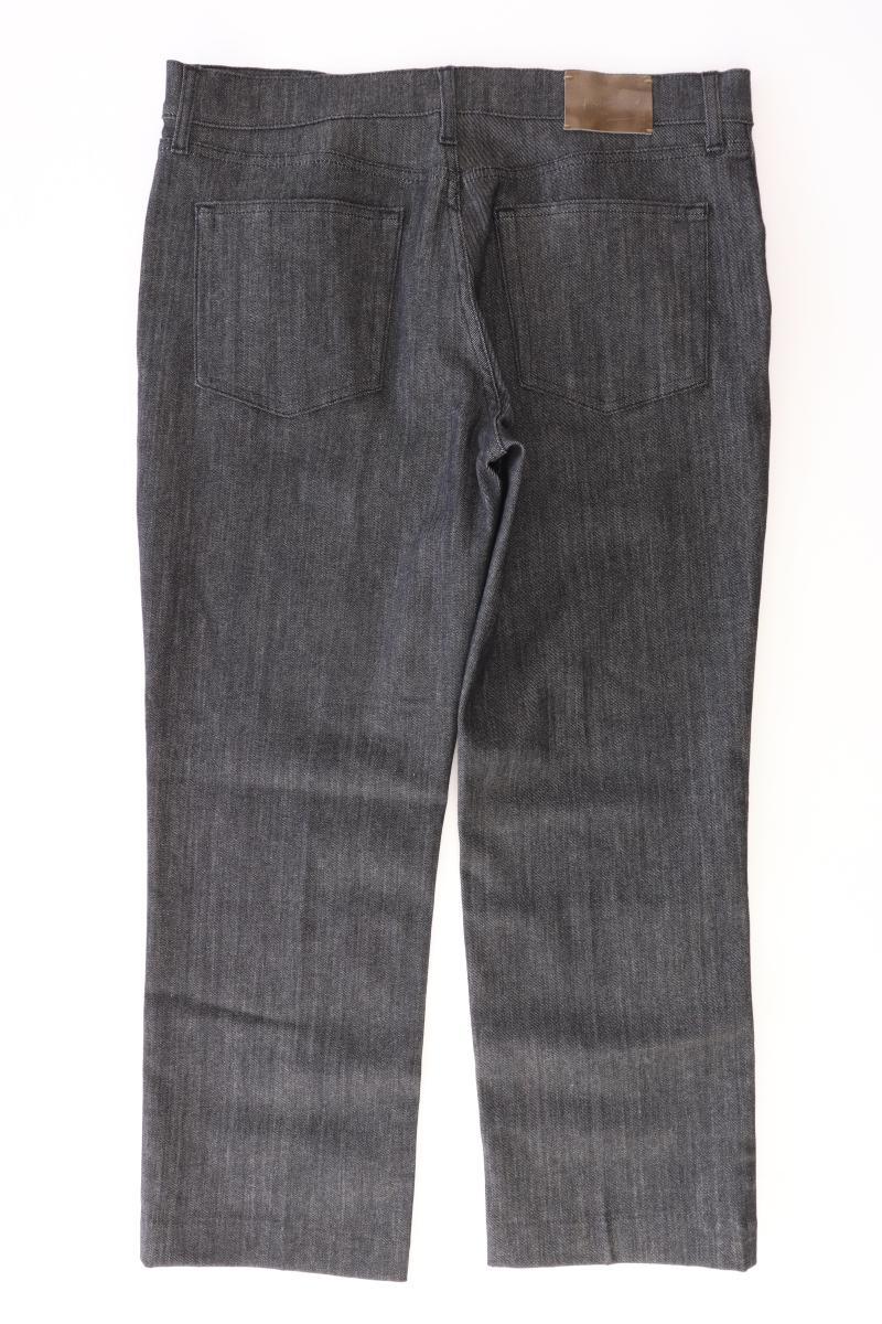 Zara Straight Jeans Gr. 46 grau aus Baumwolle