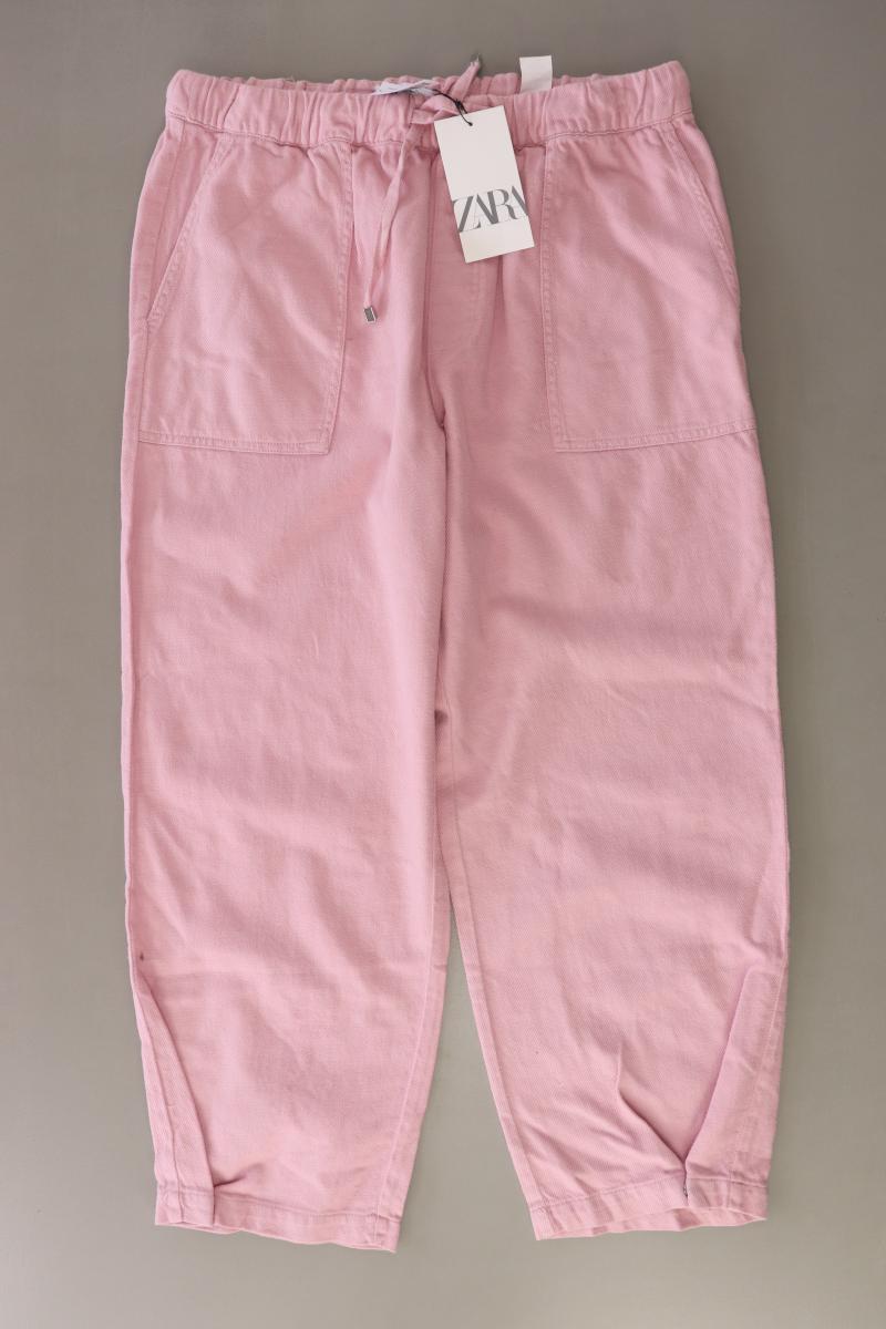 Zara Hose Gr. XL neu mit Etikett Neupreis: 29,95€! rosa aus Baumwolle