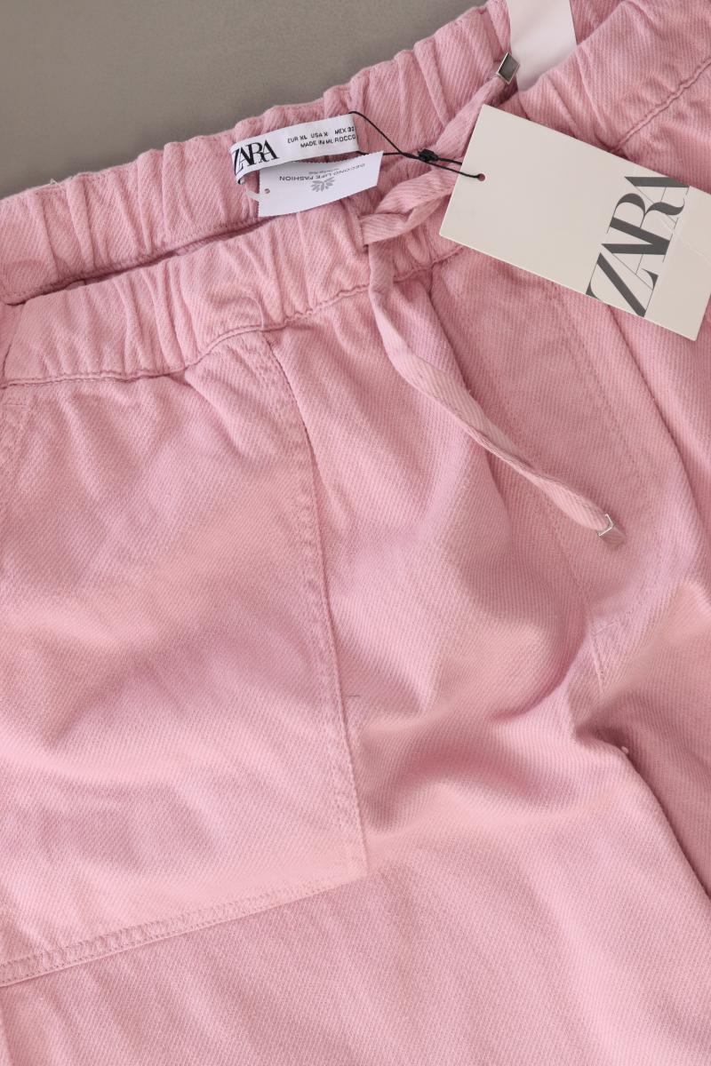 Zara Hose Gr. XL neu mit Etikett Neupreis: 29,95€! rosa aus Baumwolle