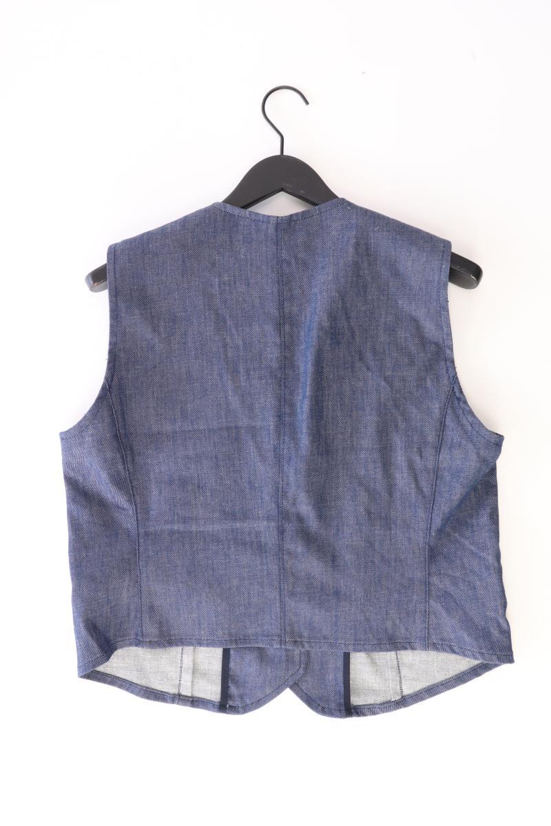 Zara Regular Weste Gr. XL neu mit Etikett Neupreis: 49,95€! blau aus Baumwolle