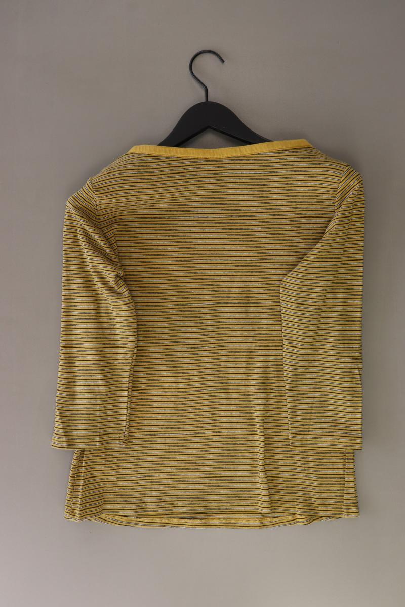 Zara Regular Shirt Gr. XL 3/4 Ärmel gelb aus Baumwolle
