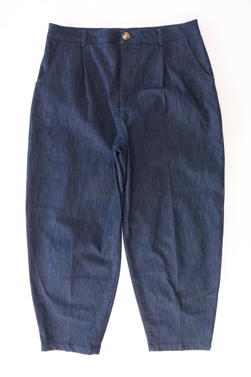 Zara Straight Jeans Gr. 44 neuwertig blau aus Baumwolle