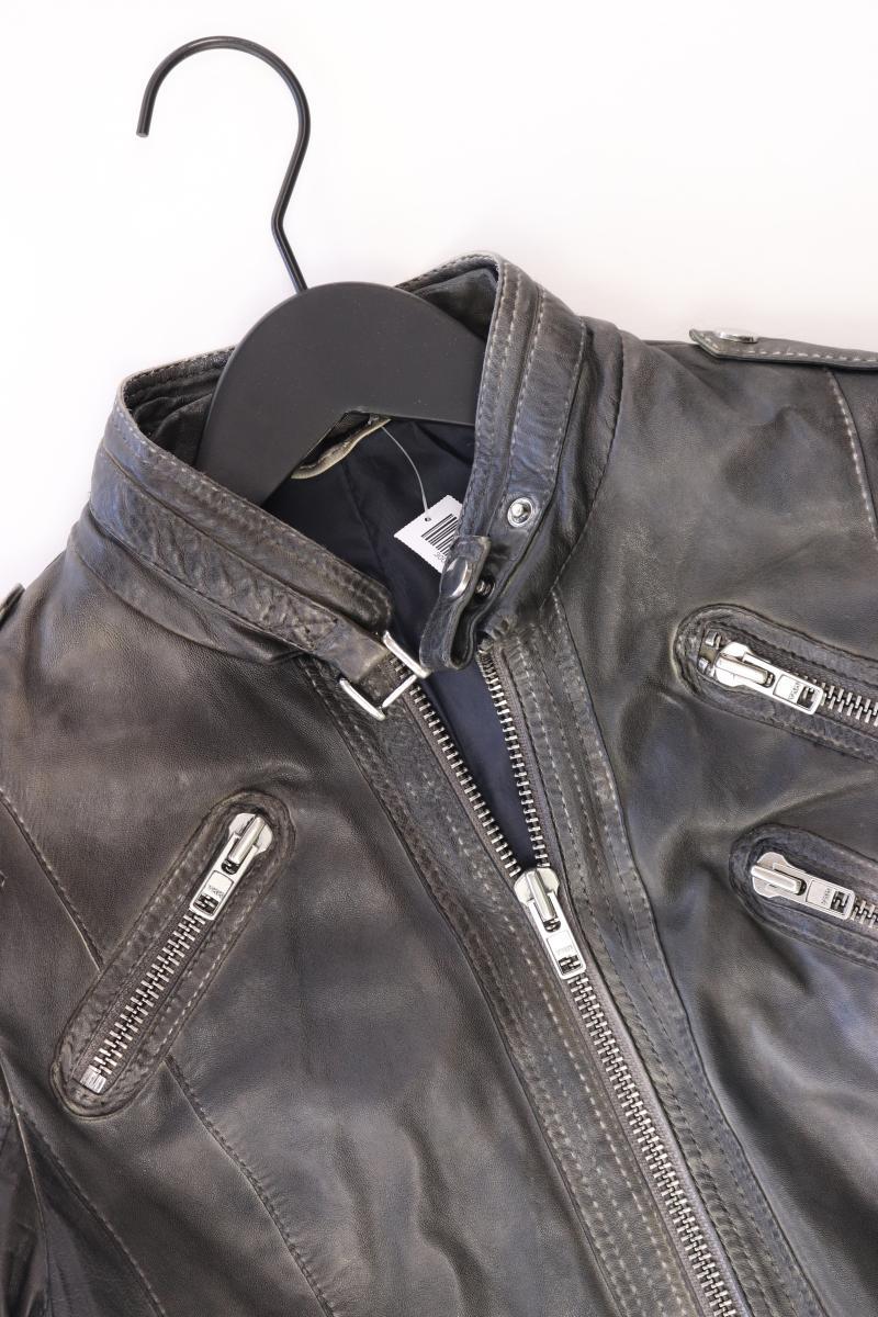 Lammlederjacke Gr. 38 grau