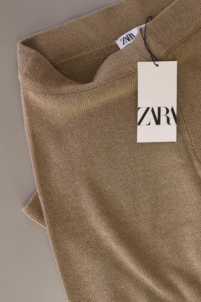 Zara Stretchhose Gr. L neu mit Etikett Neupreis: 45,99€! braun aus Viskose