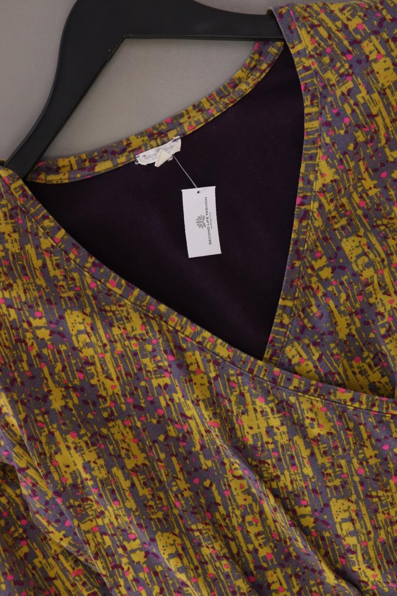 Grüne Erde Langarmkleid Gr. M gelb aus Baumwolle