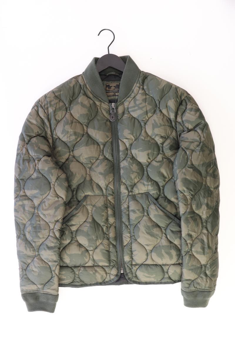 Superdry Bomberjacke für Herren Gr. XL camouflage olivgrün aus Nylon