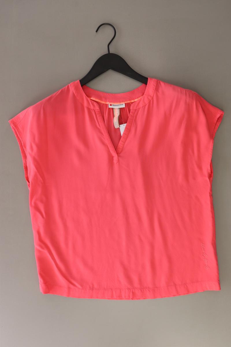 Street One Kurzarmbluse Gr. 36 pink