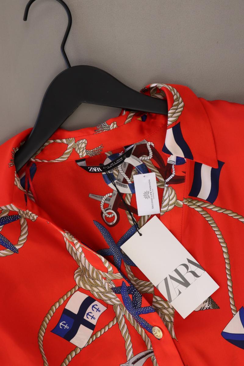 Zara Langarmbluse Gr. L neu mit Etikett Neupreis: 29,95€! rot aus Polyester