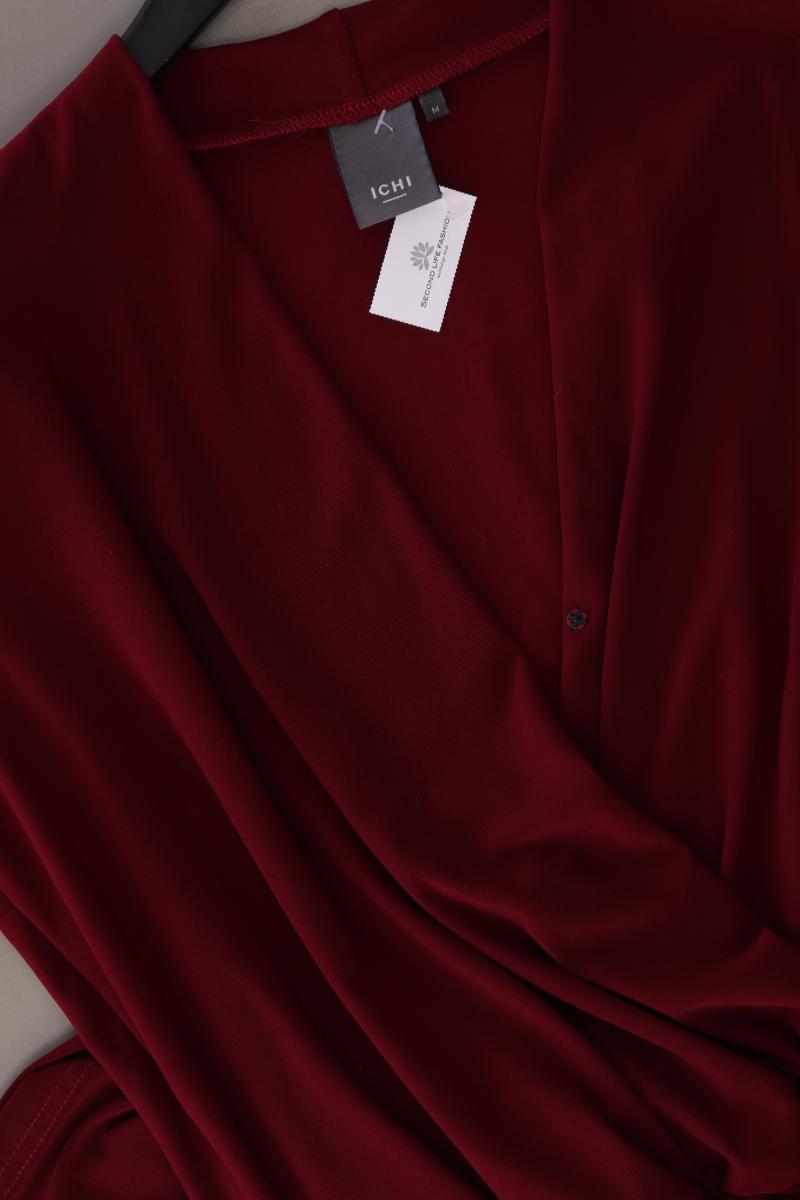 Ichi Abendkleid Gr. M Langarm rot aus Polyester