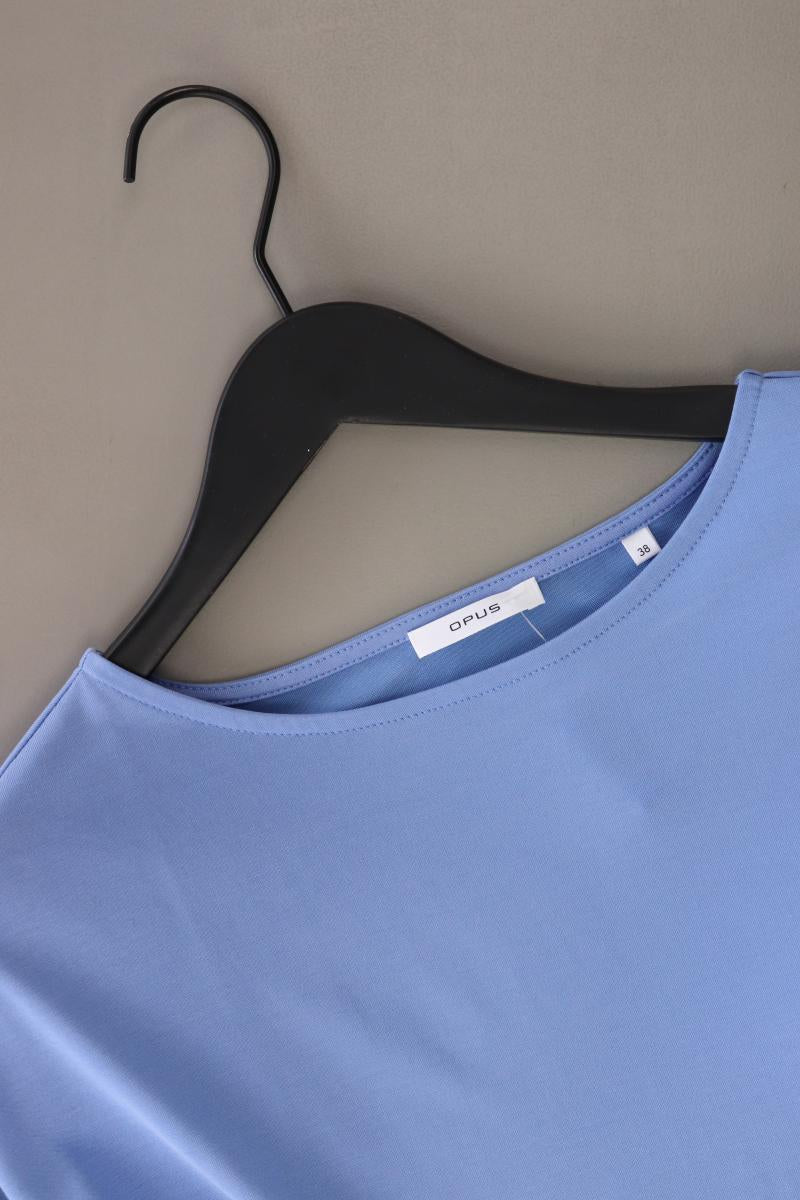 Opus Shirt Salvora Gr. 38 Kurzarm blau aus Modal