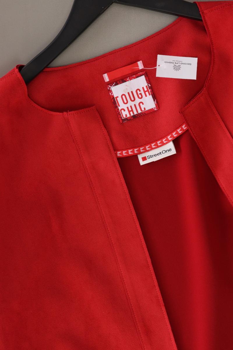 Street One Regular Blazer Gr. 40 rot aus Polyester