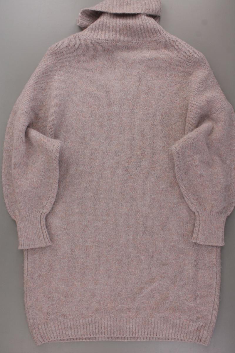yest Strickkleid Gr. 42 Langarm rosa aus Polyacryl