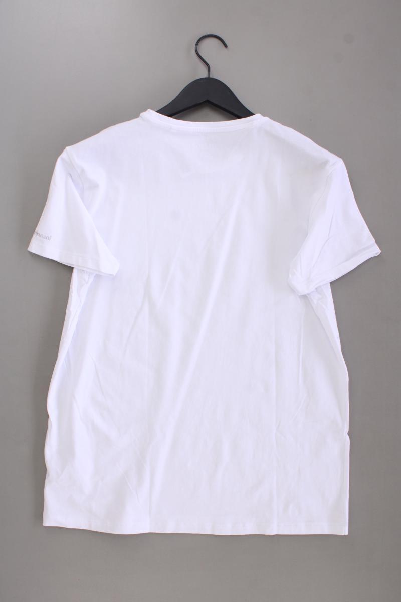 Bruno Banani T-Shirt für Herren Gr. XL Kurzarm weiß aus Baumwolle