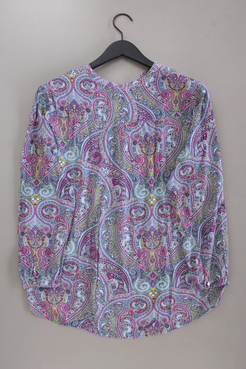 Esprit Langarmbluse Gr. 42 mit Paisleymuster mehrfarbig aus Viskose