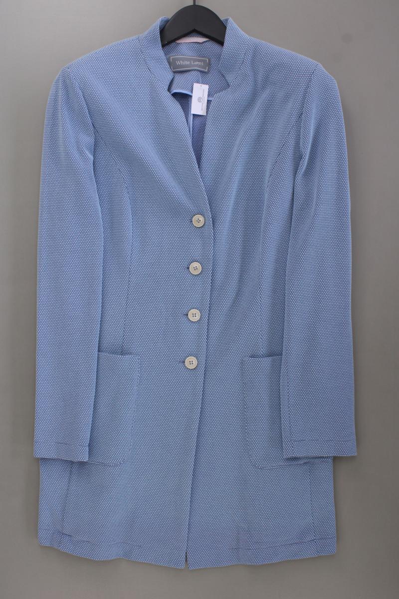 White Label Rofa Fashion Group Classic Mantel Gr. 40 neuwertig blau