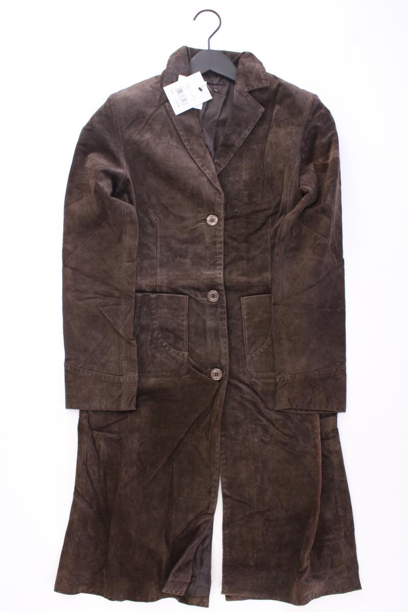 Street One Ledermantel Gr. 38 neu mit Etikett Neupreis: 159,95€! Vintage braun
