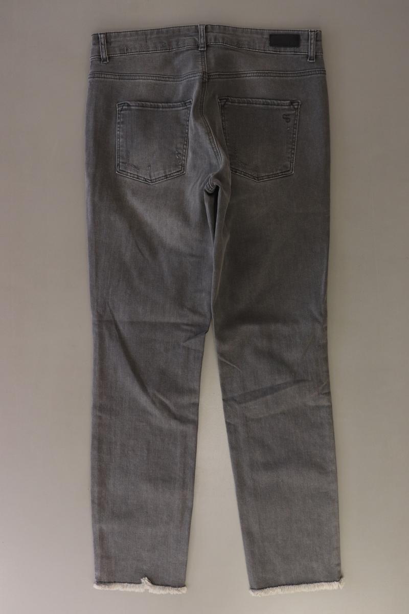 Set Straight Jeans Gr. 38 grau aus Baumwolle