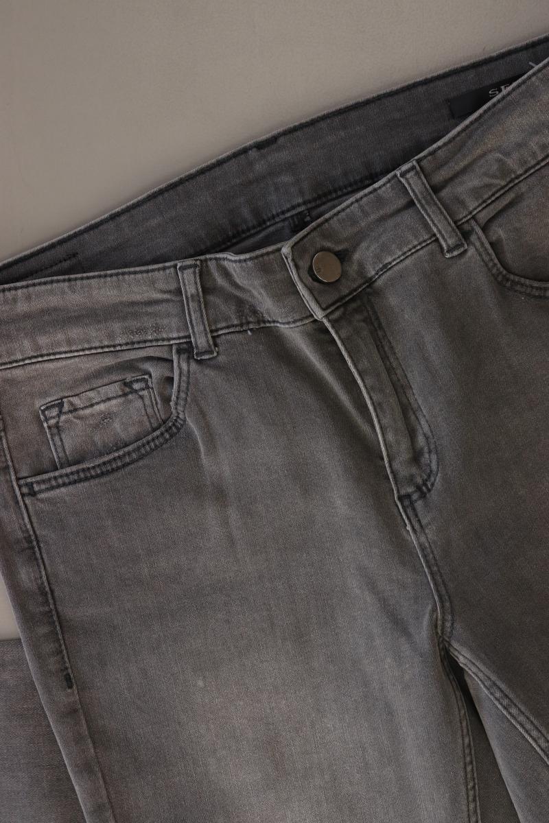 Set Straight Jeans Gr. 38 grau aus Baumwolle