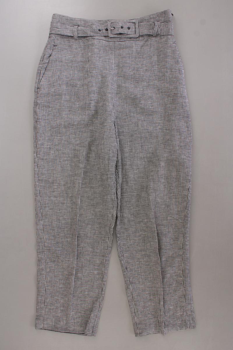 Zara Stoffhose Gr. L hahnentritt grau